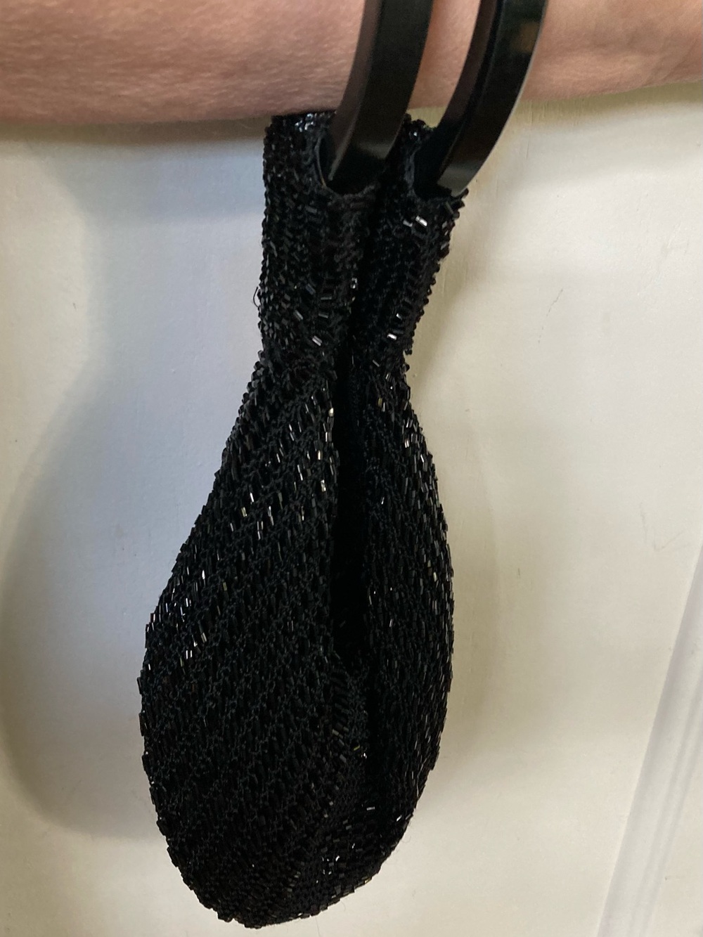 Beaded evening bag, black - Picture 2 of 4